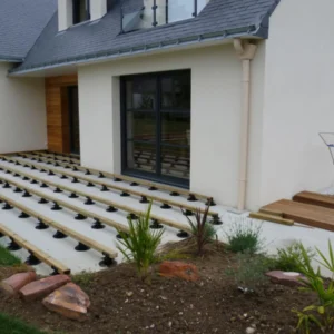 ACCESSOIRES TERRASSE R60 - RÉHAUSSE 60 MM POUR PLOT RÉGLABLE - Ambiance3 img