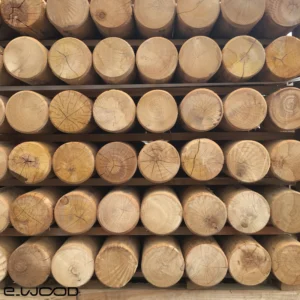 RONDIN BOIS CHÂTAIGNIER CLASSE 4 NATUREL - 140*2500 - Ambiance3 img