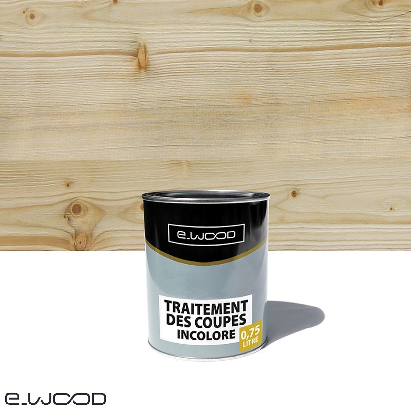 Traitement Des Coupes Bois Incolore - Pot 1 Kg - Ewood