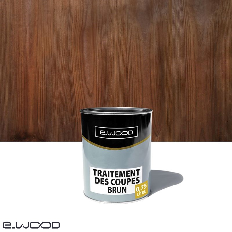 TRAITEMENT DES COUPES BOIS BRUN - POT 1 KG - Image détaillée