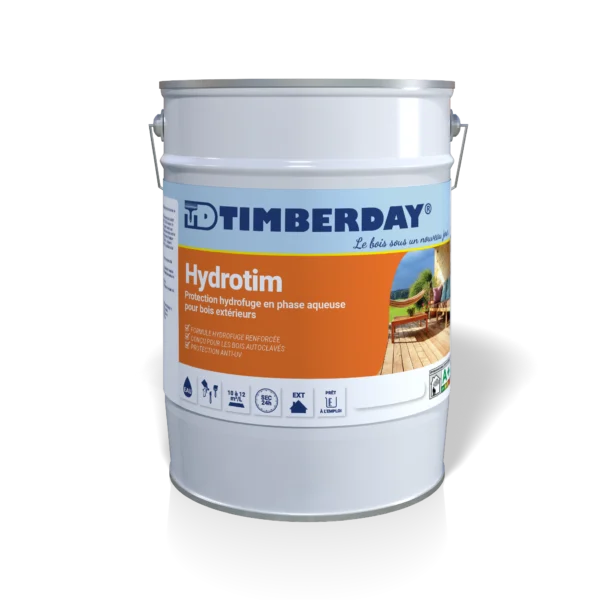 HYDROTIM PROTECTION HYDROFUGE BOIS EXTÉRIEURS GRIS VIELLI - BIDON 5 L - Packshot1 img
