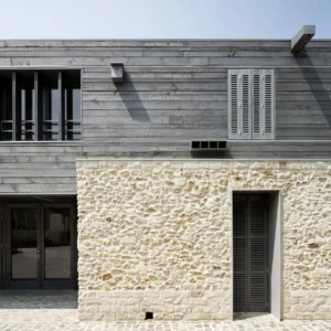 RUBIO SATURATEUR MONOCOUCHE TERRASSE ET BARDAGE BOIS GRIS SILVER GREY (GRIS) - POT 2,5 L - Ambiance2 img