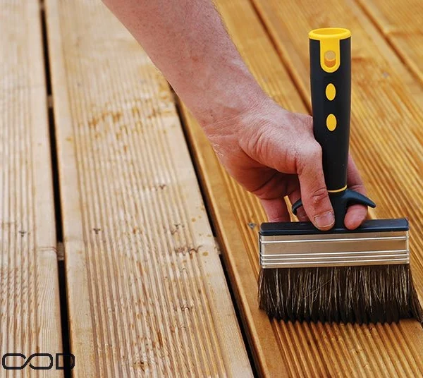 RUBIO SATURATEUR MONOCOUCHE TERRASSE ET BARDAGE BOIS TEAK - POT 1,0 L - Ambiance1 img