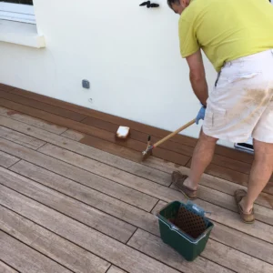 RUBIO SATURATEUR MONOCOUCHE TERRASSE ET BARDAGE BOIS IPÉ - POT 1,0 L - Ambiance4 img