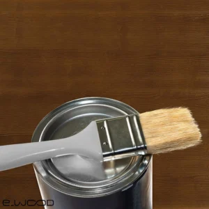 PEINTURE DE RETOUCHE POUR BARDAGE BOIS TON BOIS FAUVE - POT 1 KG - Packshot1 img
