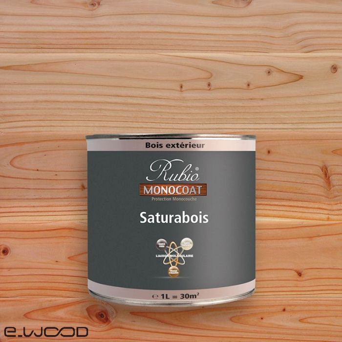 Rubio Monocoat Saturateur Monocouche Terrasse Et Bardage Bois Douglas Pot 2 5 L Ewood