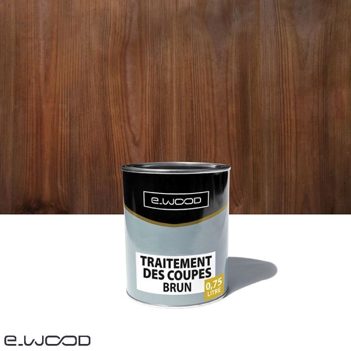 TRAITEMENT DES COUPES BOIS BRUN - POT 1 KG - EWOOD