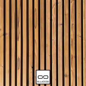 BARDAGE BOIS EPICÉA THERMO CLASSE 3.2 SATURÉ TON BOIS TEAK - AAGE 34*125*LONG.DISPONIBLE