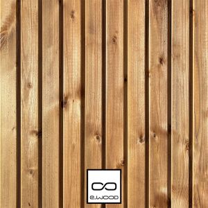 BARDAGE BOIS EPICÉA CLASSE 3.1 BRUN - ASLOG1 20*125*LONG.DISPONIBLE