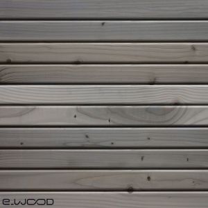 BARDAGE BOIS DOUGLAS CLASSE 3.1 SATURÉ GRIS EQUINOX - ASLOG1 20*125*LONG.DISPONIBLE
