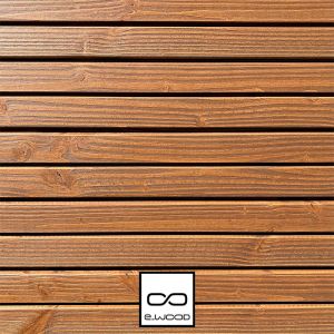 BARDAGE BOIS DOUGLAS CLASSE 3.1 SATURÉ TON BOIS HAVANE - ASLOG 26*122*LONG.DISPONIBLE