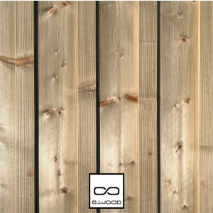 BARDAGE BOIS EPICÉA CLASSE 3.1 VERT - BJORN 27*180*LONG.DISPONIBLE