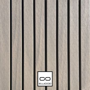 BARDAGE E-WOOD® BOIS COMPOSITE EXCELLENCE BROSSÉ GRIS ANTIQUE - AAGE2 34*150*LONG.DISPONIBLE
