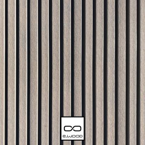 BARDAGE E-WOOD® BOIS COMPOSITE EXCELLENCE BROSSÉ GRIS ANTIQUE - AAGE 34*185*LONG.DISPONIBLE