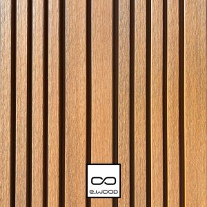BARDAGE E-WOOD® BOIS COMPOSITE EXCELLENCE BROSSÉ TON BOIS TEAK - AAGE MIX 34*335*LONG.DISPONIBLE