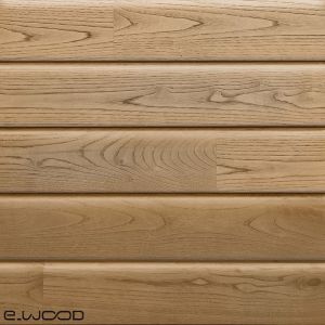 BARDAGE BOIS CHÂTAIGNIER ABOUTÉ CLASSE 4 SATURÉ TON BOIS TEAK - IVAR 21*125*2900
