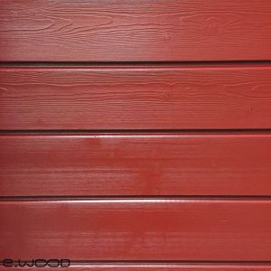 BARDAGE BOIS EPICÉA CLASSE 3.1 PEINT ROUGE SANG - IVAR 20*125*LONG.DISPONIBLE