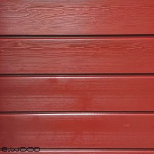 BARDAGE BOIS EPICÉA CLASSE 3.1 PEINT ROUGE CARMIN - IVAR 20*125*LONG.DISPONIBLE