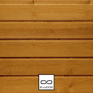 BARDAGE BOIS EPICÉA CHOIX B CLASSE 3.1 SATURÉ TON BOIS MIEL (HONEY) - IVAR 20*125*LONG.DISPONIBLE