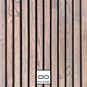 BARDAGE BOIS CHÂTAIGNIER ABOUTÉ CLASSE 4 SATURÉ GRIS SILVER GREY (GRIS) - KARL1 40*40*3000