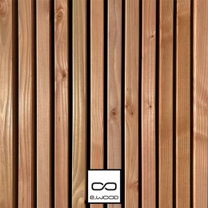 BARDAGE BOIS DOUGLAS CLASSE 3.2 ROSE DOUGLAS - KARL1 40*40*LONG.DISPONIBLE