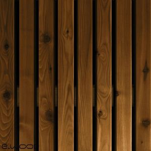 BARDAGE BOIS EPICÉA CLASSE 3.1 BRUN - KARL1 40*40*LONG.DISPONIBLE