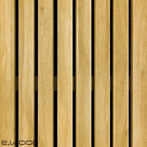 BARDAGE BOIS ROBINIER ABOUTÉ CLASSE 4 NATUREL - KARL1 40*40*3000