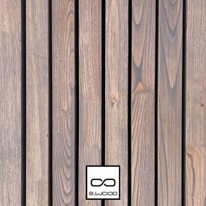 BARDAGE BOIS CHÂTAIGNIER ABOUTÉ CLASSE 4 SATURÉ GRIS SILVER GREY (GRIS) - KARL2 40*70*3000
