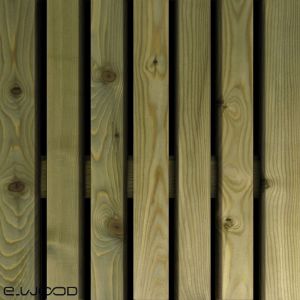 BARDAGE BOIS EPICÉA CLASSE 3.1 VERT - KARL2 40*70*LONG.DISPONIBLE