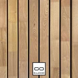 BARDAGE BOIS ROBINIER ABOUTÉ CLASSE 4 NATUREL - KARL2 40*70*3000