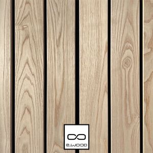 BARDAGE BOIS CHÂTAIGNIER ABOUTÉ CLASSE 4 NATUREL - KARL 21*125*3000