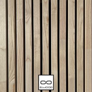 BARDAGE BOIS CHÂTAIGNIER ABOUTÉ CLASSE 4 NATUREL - KARL 21*45*3000