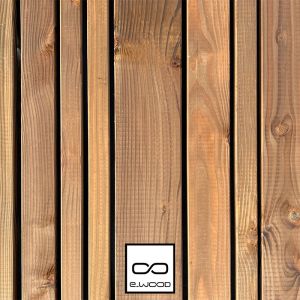 BARDAGE BOIS DOUGLAS CLASSE 3.2 BRUN - KARL MIX 21*385*LONG.DISPONIBLE