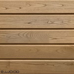 BARDAGE BOIS CHÂTAIGNIER ABOUTÉ CLASSE 4 SATURÉ TON BOIS TEAK - LARS 20*132*3000