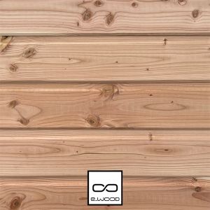 BARDAGE BOIS DOUGLAS PURGÉ D'AUBIER 95% - NON TRAITÉ NATUREL - LARS 18*132*LONG.DISPONIBLE