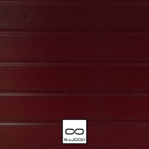 BARDAGE BOIS EPICÉA CLASSE 3.1 PEINT ROUGE MERCURE - RAGNAR 20*123*LONG.DISPONIBLE