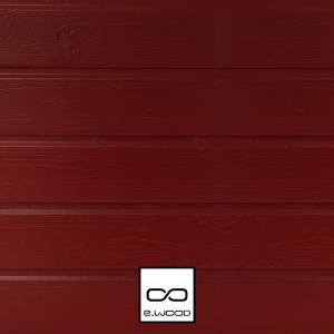 BARDAGE BOIS EPICÉA CLASSE 3.1 PEINT ROUGE RUBIS - RAGNAR 20*123*LONG.DISPONIBLE