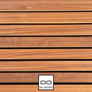 BARDAGE BOIS AYOUS THERMO CLASSE 3.2 SATURÉ RED CEDAR - SVEN1 20*70*LONG.DISPONIBLE