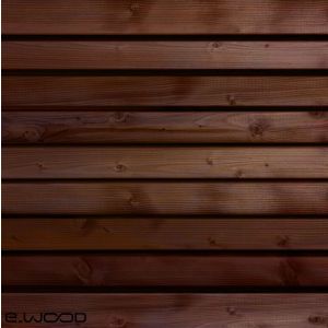 BARDAGE BOIS EPICÉA CLASSE 3.1 BRUN - THORGUNN 44*108*LONG.DISPONIBLE