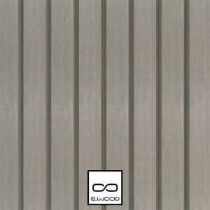 BARDAGE E-WOOD® BOIS COMPOSITE EXCELLENCE BROSSÉ GRIS ANTIQUE - AAGE2 34*150*LONG.DISPONIBLE