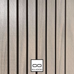 BARDAGE E-WOOD® BOIS COMPOSITE EXCELLENCE BROSSÉ GRIS ANTIQUE - AAGE2 34*150*LONG.DISPONIBLE