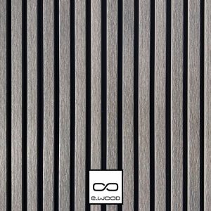 BARDAGE E-WOOD® BOIS COMPOSITE EXCELLENCE BROSSÉ GRIS SILVER - AAGE 34*185*LONG.DISPONIBLE
