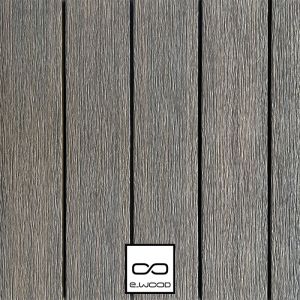 TERRASSE FIBERDECK® BOIS COMPOSITE PLEIN ASPECT VIEUX BOIS ET BROSSÉ TON BOIS WENGÉ - CLIP 23*138*4000