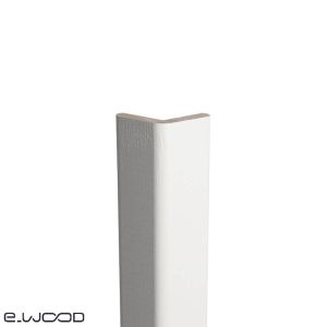 ACCESSOIRES BARDAGE BOIS EPICÉA CLASSE 3.1 PEINT BLANC ICEBERG - CORNIERE ANGLE 55*55*3000