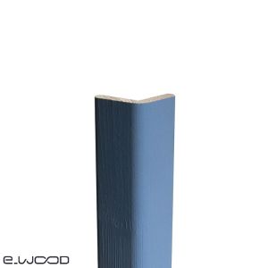 ACCESSOIRES BARDAGE BOIS EPICÉA CLASSE 3.1 PEINT BLEU ORAGE - CORNIERE ANGLE 55*55*3000
