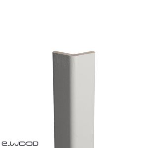 ACCESSOIRES BARDAGE BOIS EPICÉA CLASSE 3.1 PEINT GRIS LUMIÈRE - CORNIERE ANGLE 55*55*3000