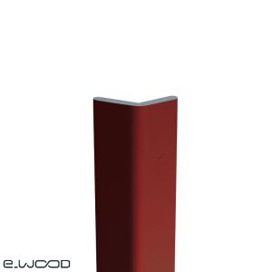 ACCESSOIRES BARDAGE BOIS EPICÉA CLASSE 3.1 PEINT ROUGE RUBIS - CORNIERE ANGLE 68*68*3000