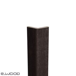 ACCESSOIRES BARDAGE BOIS EPICÉA CLASSE 3.1 PEINT BRUN TERRE BRUNE - CORNIERE ANGLE 55*55*3000