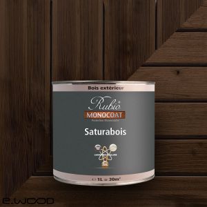 RUBIO SATURATEUR MONOCOUCHE TERRASSE ET BARDAGE BOIS CHOCOLAT - POT 2,5 L