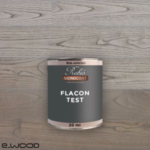 RUBIO SATURATEUR MONOCOUCHE TERRASSE ET BARDAGE BOIS GREY CLOUD (GRIS VIEUX BOIS) - FLACON 20ML TEST (OFFERT*)